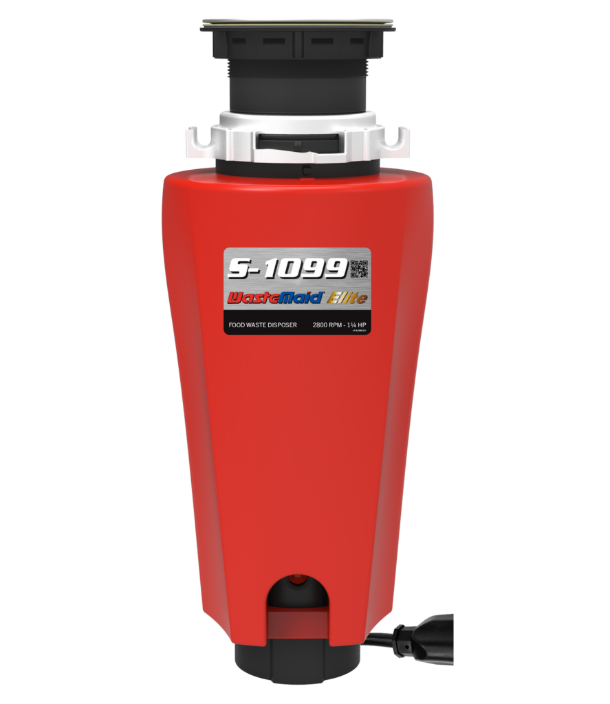 WasteMaid Elite S-Series air switch waste disposal unit for kitchen sinks
